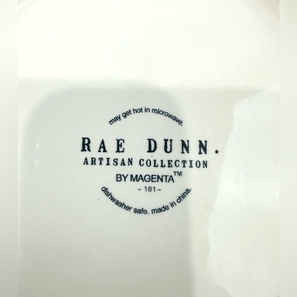 Rae Dunn Artisan Collection By Magenta Tea Pot White & Black - Picture 7 of 9